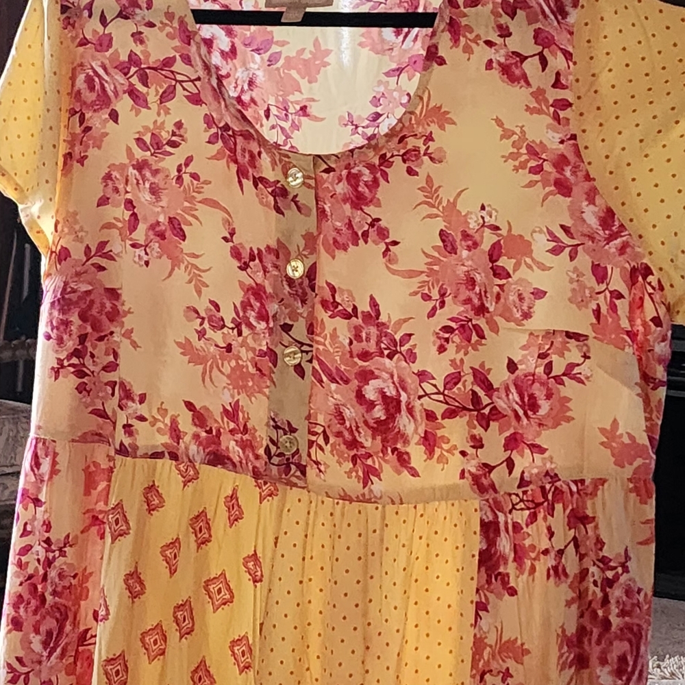 Nwot Woman Within Summer dress sz 24W Nwot